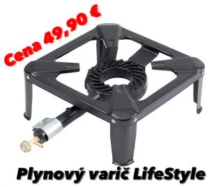 Plynový varič, výkon 7 kW, stabilný a kompaktný plynový varič na plynové fľaše🔥 Cena 49,90 Eur. #varenie #jarmok #trhy...